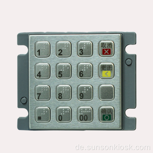 Verschlüsseltes PIN-Pad in voller Größe